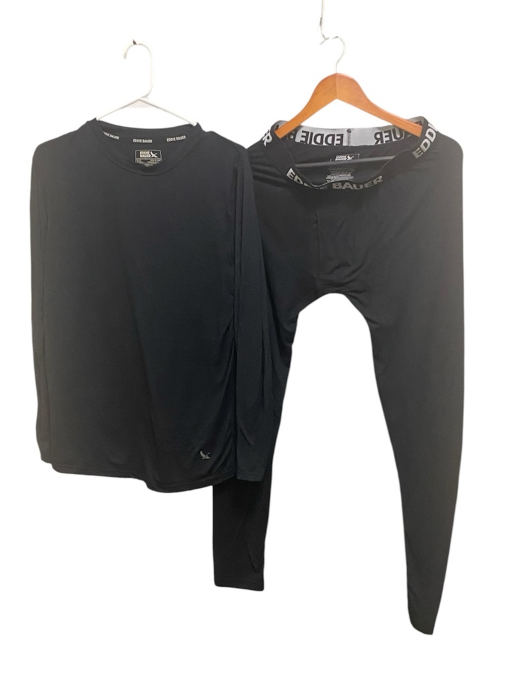 Bauer Black Performance Base Layer Top & Compression Bottoms size medium